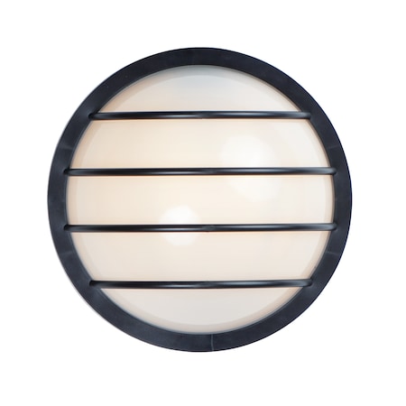 Maxim Bulwark 1-Light 10.25" Wide Black Outdoor Wall Sconce 10112FTBK